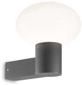 Ideal Lux - Vonkajšia nástenná lampa CLIO 1xE27/42W/230V IP44 antracit