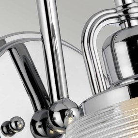 Quoizel QZ-DUBLIN1-PC - LED Kúpeľňové svietidlo DUBLIN 1xG9/3W/230V IP44 chróm