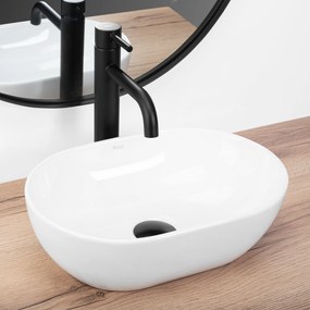 Umývadlo na dosku Rea Amelia Mini 38 cm biele