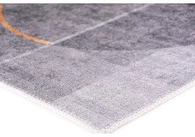 Sivý umývateľný koberec 160x230 cm – Vitaus