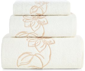 FROTÉ UTERÁK LILA SADA 1KS 30X50 CM, 1KS 50X90 CM, 1KS 70X140 CM KRÉMOVÁ