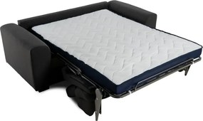 Pohovka FELYNE br. FELYNE s rozkladom na každodenné spanie, 140, tm. šedá (jazz 22 graphite)