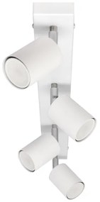 LED Bodové svietidlo TUNE 4xGU10/4,8W/230V biela