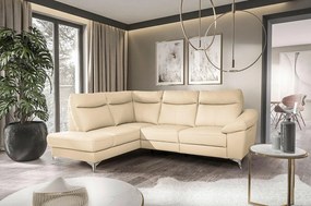 XXXLutz ROHOVÁ SEDAČKA, textil, koža, béžová Livetastic - Sedačky - 002951006006