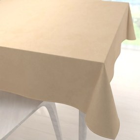 Biante Zamatový štvorcový obrus Velvet Prémium SVP-006 Pieskovo béžový 90x90 cm