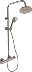 Slezák - RAV Sprchový komplet s termostatickou batériou TERMOSTATICKÁ - TRM82.5/5-61MGK, Metal Grey kartáčovaná