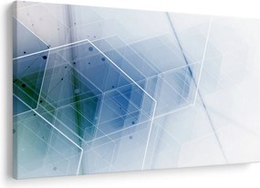 Obraz - Geometrické útvary (90x60 cm)