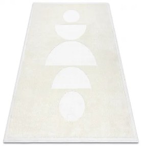 Moderný koberec MODE 8598 geometrická krémová Veľkosť: 140x190 cm