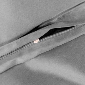 SATÉNOVÉ OBLIEČKY SATINLOVE CLASSIC 160X200 CM, 2KS 70X80 CM SIVÉ