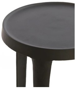 Kovové okrúhle odkladacie stolíky v súprave 2 ks ø 35 cm Tobias – Light &amp; Living