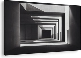 Obraz - Štvorcový tunel (90x60 cm)