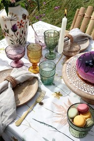 Set 6ks farebných misiek na nohe Saint-Émilion - Ø 10,5*10 cm / 260ml