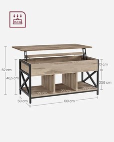 Konferenčný stolík LCT202B50