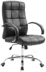 Design-Shop Kancelárska stolička DS19410708 - Čierna