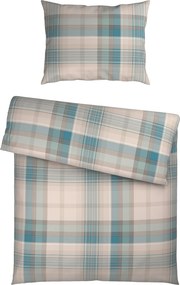 XXXLutz POSTEĽNÁ BIELIZEŇ satén modrá 140/200 cm Esposa - Obliečky & plachty - 005397068202