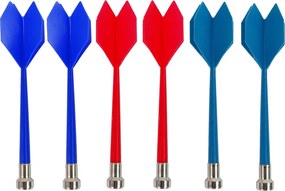 LEAN Toys Šípky s magnetickými šípkami 6 kusov