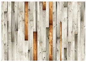 Artgeist Fototapeta - Wooden theme Veľkosť: 245x175, Verzia: Samolepiaca