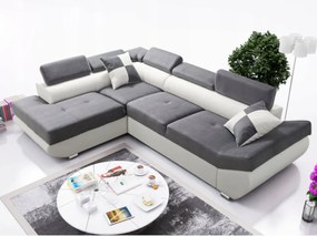 Rohovka s opierkami hlavy 280×200 Moderný rozkladací roh Kongo RBN03
