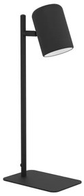 Eglo 98855 - LED Stolná lampa CEPPINO 1xGU10/4,5W/230V čierna