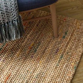 Ručne tkaný jutový koberec v prírodnej farbe 160x230 cm Jute Boucle Multi - Flair Rugs