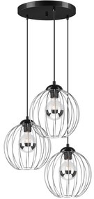 Luster na lanku ZOYA 3xE27/60W/230V lesklý chróm