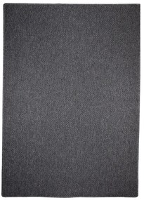 Vopi koberce Kusový koberec Nature antracit - 120x160 cm