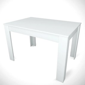 Jedálenský stôl Single Shiny White