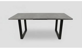 Rozkladací jedálenský stôl COLIN sivý