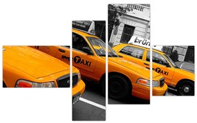 Žlté taxi - obraz
