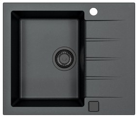 ALVEUS CZ CADIT 10 černý 91 - BLACK ADDITION + pop up sifon