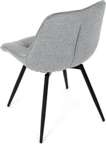 Jedálenská stolička sivá HC-T1130 GREY2