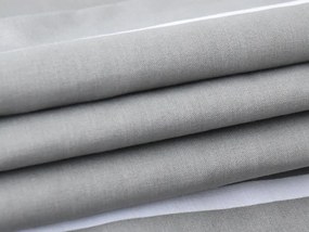 XPOSE® Bavlnené obliečky KLAUDIE DUO na dve postele - sivé/biele