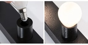 Paulmann 80099 - 4xE14/40W IP44 Kúpeľňové osvetlenie zrkadla REGULA 230V čierna