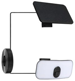 Brilagi - LED Solárne nástenné svietidlo so senzorom ROOF LED/13W/5V IP65