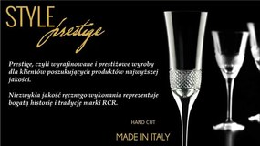 RCR CARRARA POHÁR NA WHISKY 290ML SADA 2 KS