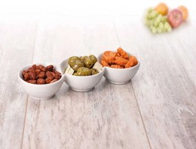 Keramická servírovacia miska Trio 24x8x3,3 cm