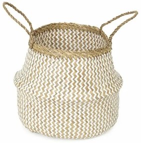 Compactor Prírodný košík z morskej trávy a papiera Belly M, skladací, 35 x 32 cm, M