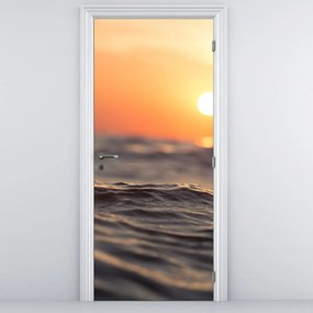 Fototapeta na dvere - Morské vlnky (95x205cm)
