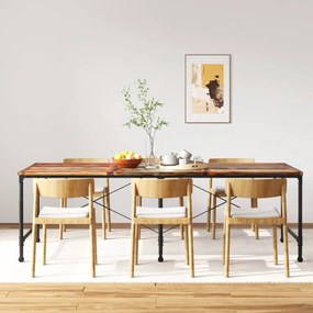 vidaXL Jedálenský stôl, recyklovaný masív 240 cm