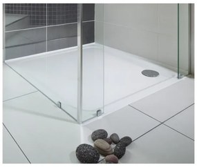 Ravak XA047701010 - Štvorcová sprchová vanička PERSEUS 90x90 cm biela