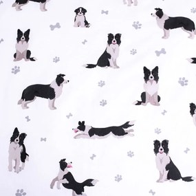 Bavlnená detská obliečka na jednolôžko 140x200 cm Border Collie – Jerry Fabrics
