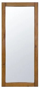 Veľké rustikálne zrkadlo na stenu do chodby 200x4x88 cm