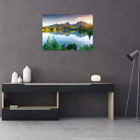 Obraz - Jazero (70x50 cm)
