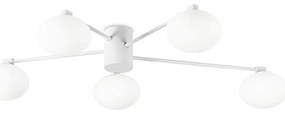 Ideal Lux - LED Prisadený luster HERMES 5xG9/3W/230V pr. 90 cm biela