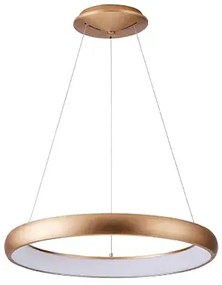 Dizajnový LED luster Antonio 41 Cct zlatá + diaľkové ovládanie