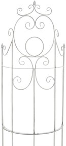 Mriežka na ruže GS22699 - 200 x 52,5 x 23 cm - Biela antik