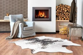 Koberec imitácia kože Krava G5074-1 biela/hnedá