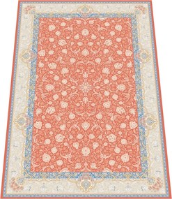 Koberec Miras 1202 červený obdĺžnikový s orientálnym vzorom Rozmer: 200x300 cm