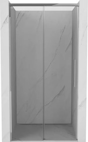 Mexen Rox, posuvné sprchové dvere 130 cm, číre sklo, chrómový profil, 8C2-130-000-01-00