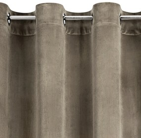 ZATEMŇOVACÍ ZÁVES NA KRUHOCH ROSA 140X250 CM BÉŽOVÁ